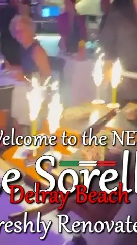 Le Sorelle Restaurant Delray Beach in Delray Beach showing restaurant remodel, new menu, filet mignon, tomahawk steak, antipasti, handmade pasta, video by Le Sorelle Restaurant on Facebook