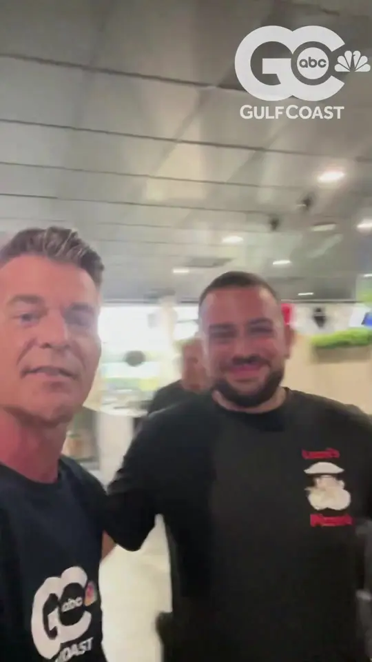 Leonis Pizzeria in Bonita Springs showing restaurant visit, pizzeria, video by Gulf Coast News on Facebook