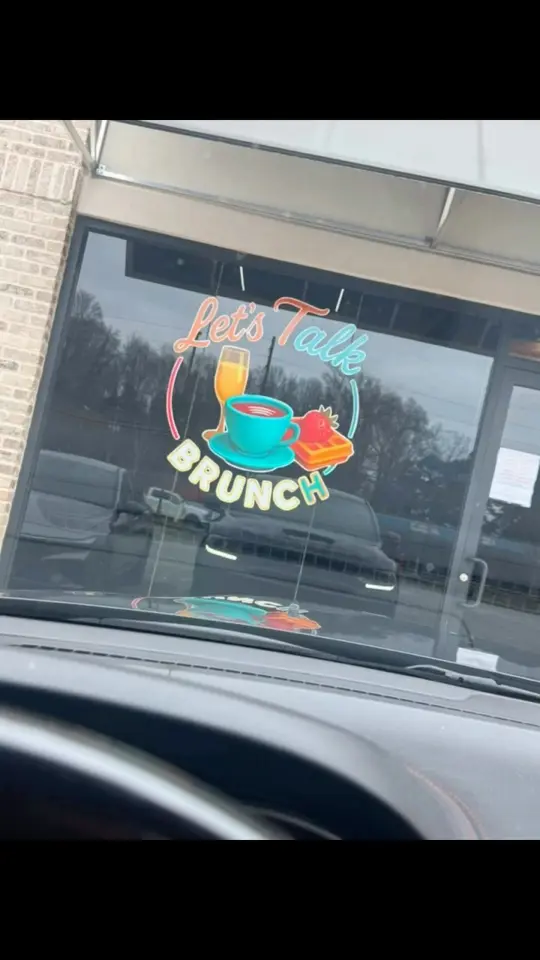 Let's Talk Brunch in Newnan showing review, visit, big splash seafood bowl, lamb chops with grits, video by Rachel Turner Boykin on Facebook