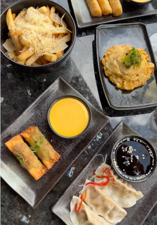 Level TwentyNine Peruvian & Asian Cuisine in Pembroke Pines showing happy hour, $6 wine, $5 beer, $7 cocktails, $5 to $9 bites, bar atmosphere, patio atmosphere, video by leveltwentyninefl on TikTok