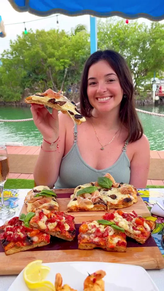  in Florida showing italian restaurant, visit, video by treatyoselfeverywhere on TikTok