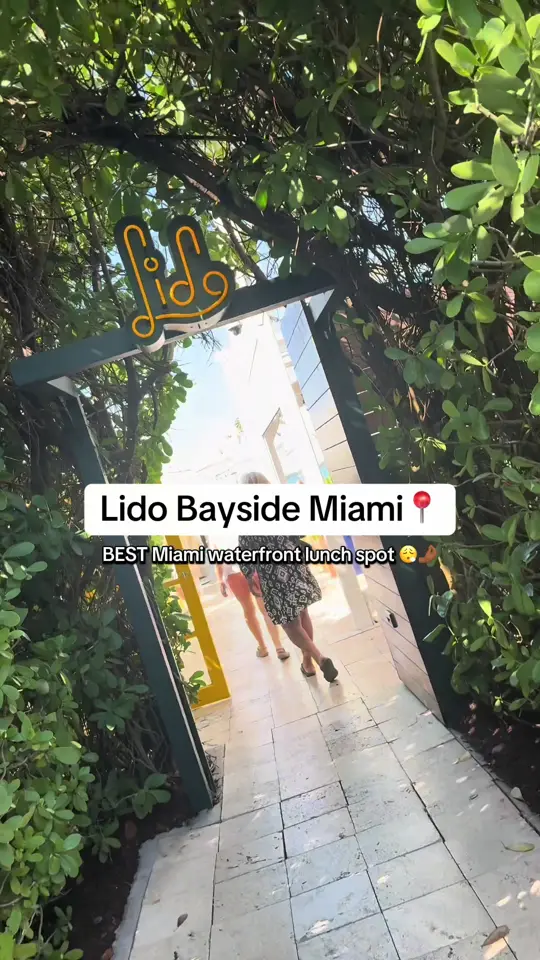 Lido Bayside in Miami Beach showing visit, atmosphere, video by jerricadarapper on TikTok