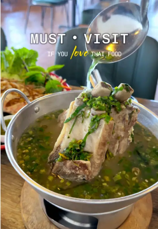 Lim Ros Thai Restaurant in Maitland showing thai food, leng zabb, video by denalovesfood on TikTok
