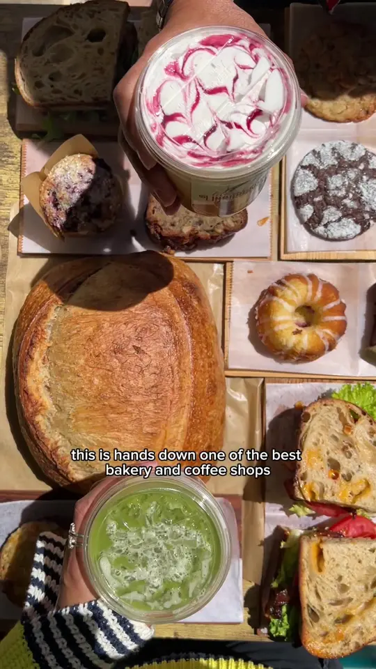 Lingonberry (Northlake) in Palm Beach Gardens showing bakery, pastries, cafe, review, visit, video by explorewithgg on TikTok
