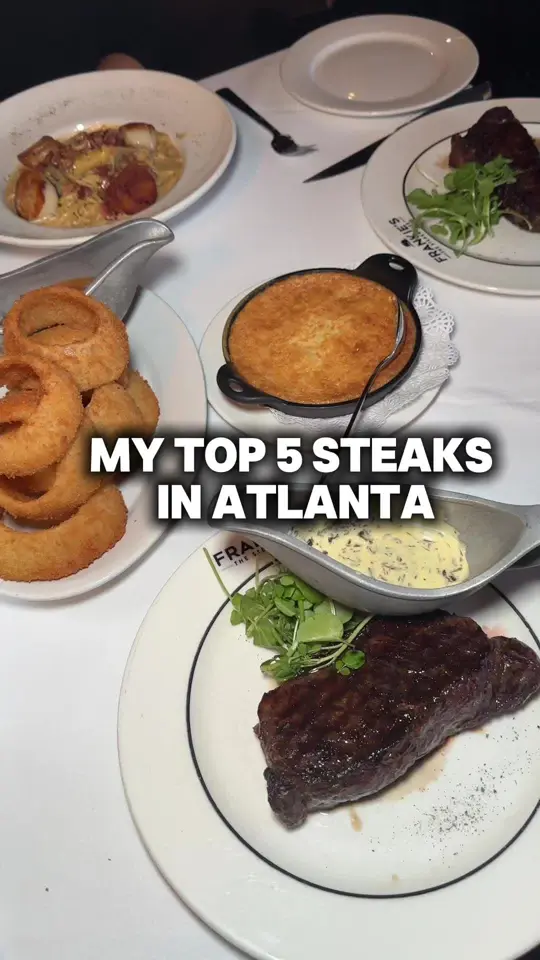 Little Alley Steak - Buckhead in Atlanta showing steakhouse, restaurant visit, buckhead atlanta, video by sydwalker5 on TikTok