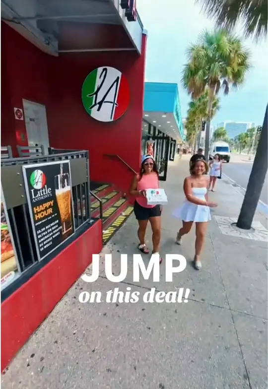  in Florida showing pizza, small 1-topping carryout pizza, video by clearwaterbeachinsider on TikTok