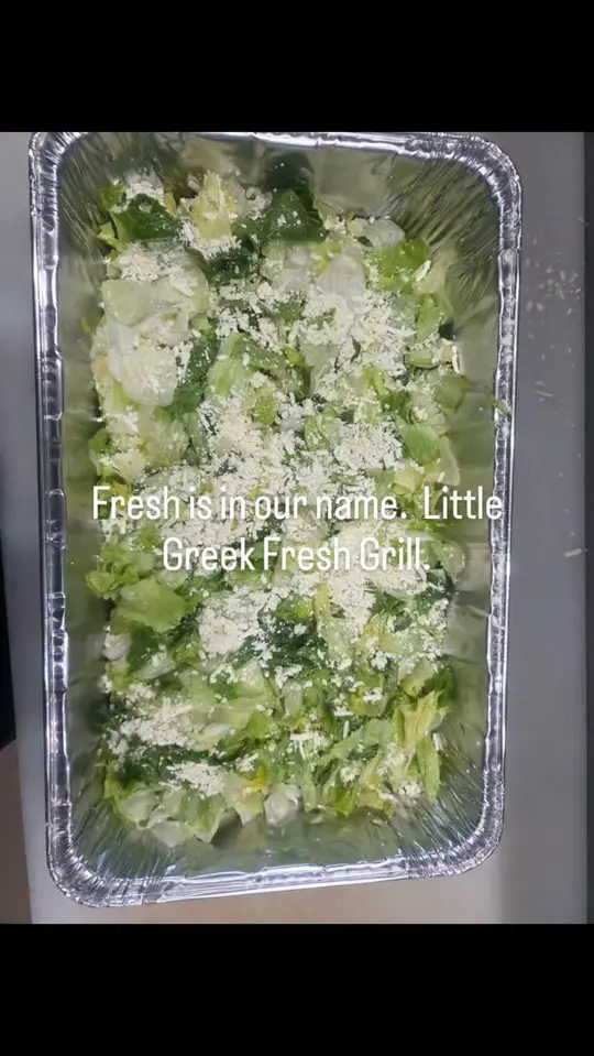 Little Greek Fresh Grill in Clearwater showing food, gyro, video by Little Greek Fresh Grill on Facebook
