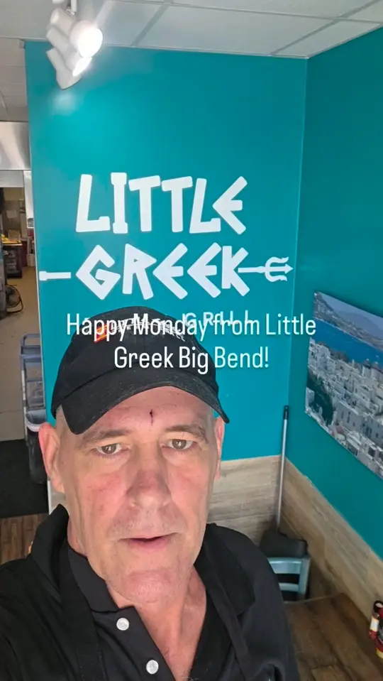 Little Greek Fresh Grill in Riverview showing greek food, video by Little Greek Fresh Grill on Facebook