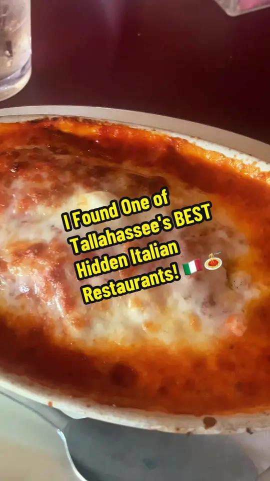 Little Italy | Pizzeria & Restaurant in Tallahassee showing review, lasagna, video by iamkekelee on TikTok