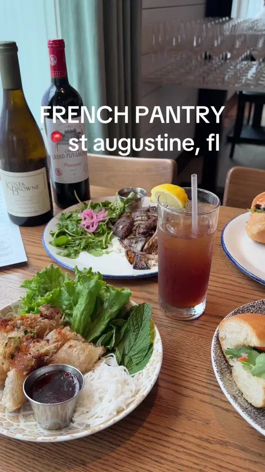 Little Miss Ha in St. Augustine showing review, visit, french options, asian options, video by ainsleywareagle on TikTok