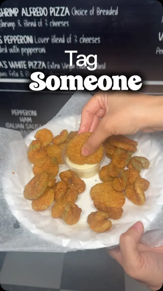 Little Villa's Pizza in East Point showing pizza, pasta, wings, video by Hamayoun Rashid on Facebook