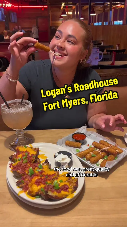 Logan's Roadhouse on TikTok, video by sunnycoastblog