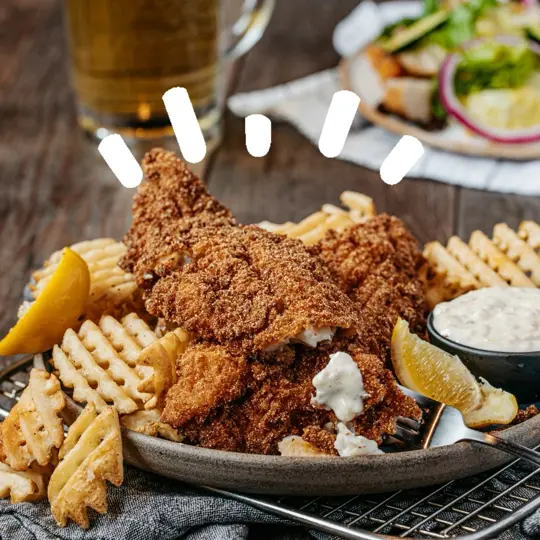 Logan's Roadhouse in Tifton showing food, southern fried fish, video by Logan's Roadhouse on Facebook