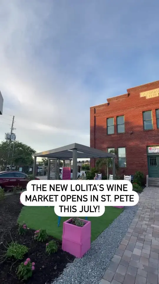 Lolita's Wine Market on TikTok, video by ilovetheburgstpete