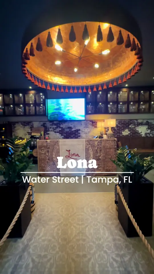 Lona By Chef Richard Sandoval in Tampa showing modern mexican cuisine, crafted cocktails, ambiance, topgolf swing suites, video by thingstodotampabay on TikTok