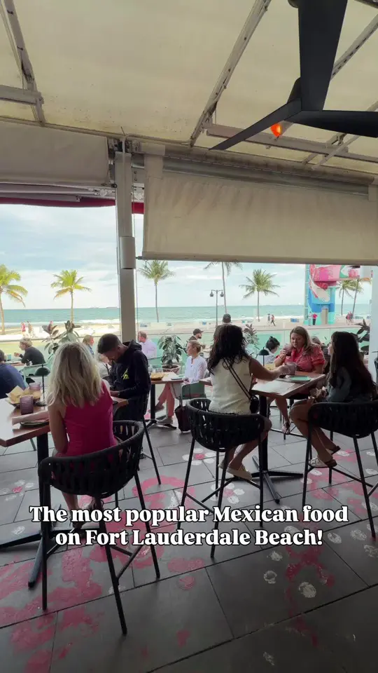  in Florida showing restaurant, mexican food, tequila, ambiance, review, video by fortlauderdaledowntown on TikTok