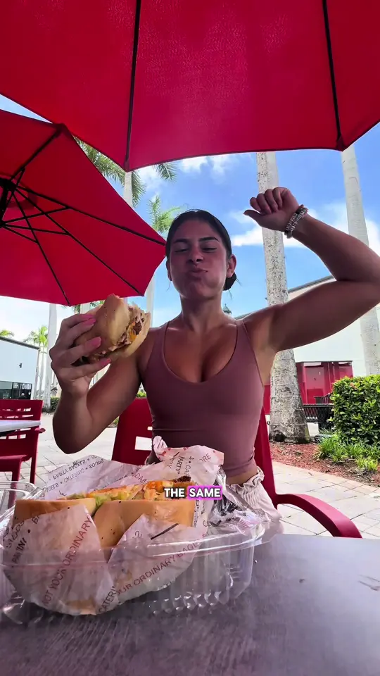Long Island Bagel & Deli in Boca Raton showing review, bagels, video by thelexc on TikTok