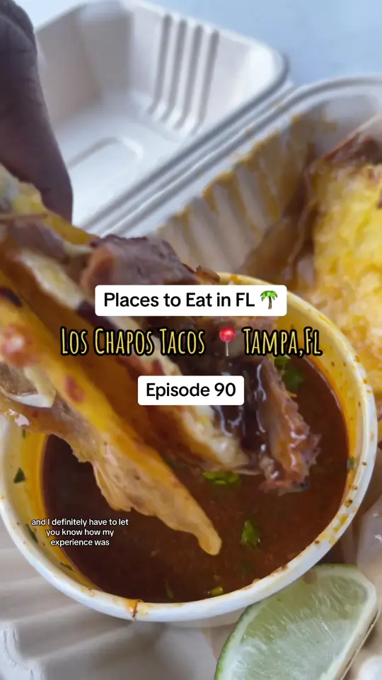Los Chapos Tacos Lutz (Foodtruck off 41) in Lutz showing food, tacos, video by kaymarie023 on TikTok