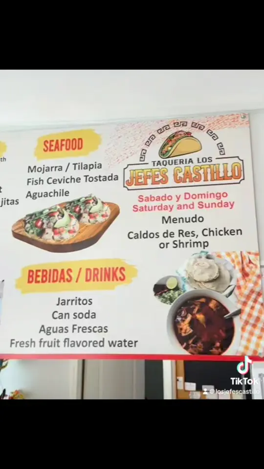 Los Jefes Castillo RESTAURANT in Calhoun showing mexican food, restaurant opening, video by Los Jefes Castillo on Facebook