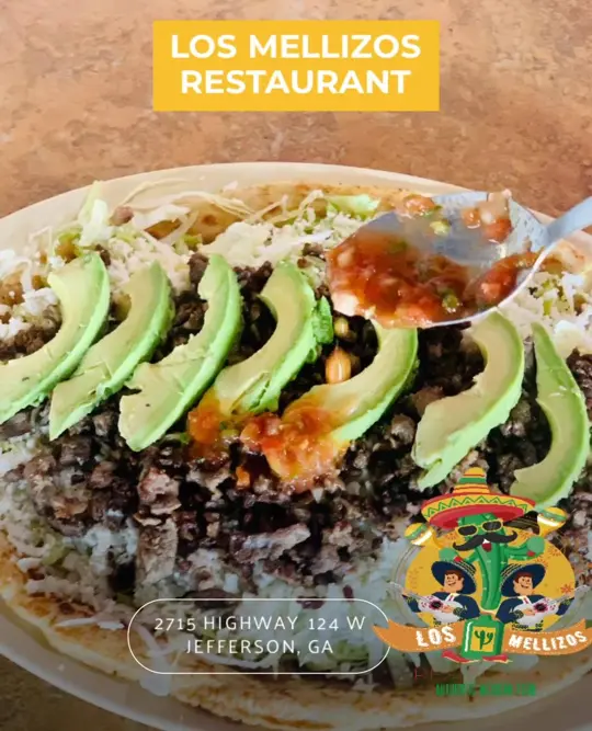 Los Mellizos restaurant llc in Jefferson showing authentic mexican food, antojitos mexicanos, video by Los Mellizos Restaurant Authentic Mexica on Facebook