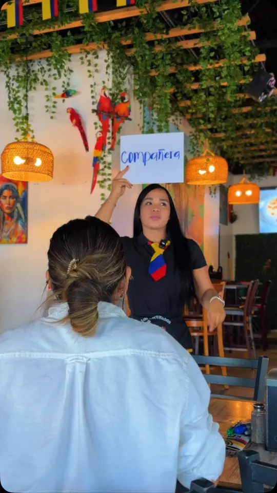 Los Recuerdos Colombian Restaurant in Lawrenceville showing atmosphere, coworkers, video by Los Recuerdos Atlanta - Colombian Food on Facebook