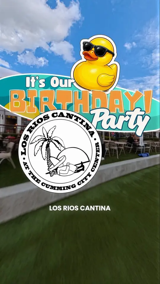 Los Rios Cantina in Cumming showing event, 3rd anniversary party, live music, mechanical bull, video by Los Rios Cantina on Facebook