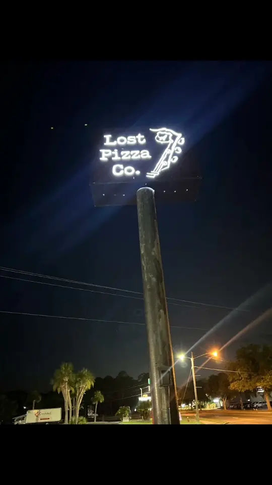 Lost Pizza Co. Fort Walton Beach in Fort Walton Beach showing pizza, rainy day view, video by Lost Pizza Co. Fort Walton Beach on Facebook