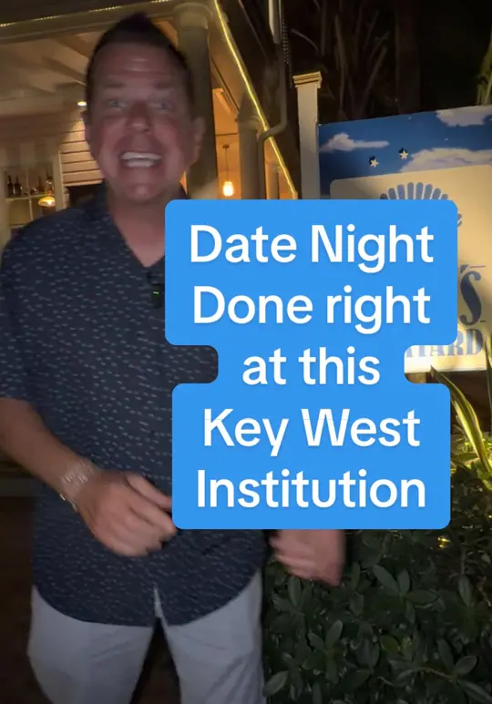Louie's Backyard in Key West showing review, visit, waterfront views, elevated food, sunset, video by keywestshawn on TikTok