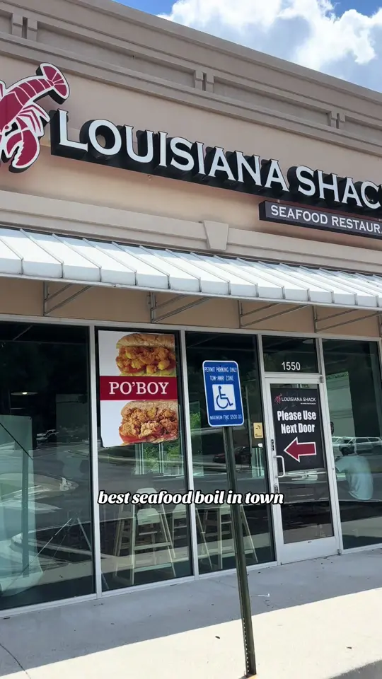 Louisiana Shack in Lawrenceville showing seafood boil, restaurant visit, video by averyyyave on TikTok