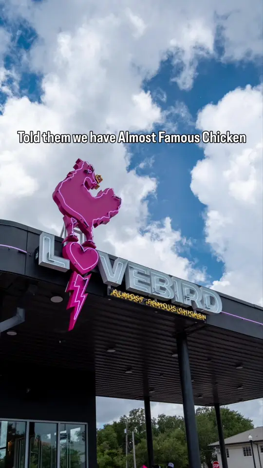  in Florida showing fried chicken, food review, video by lovebird.eats on TikTok