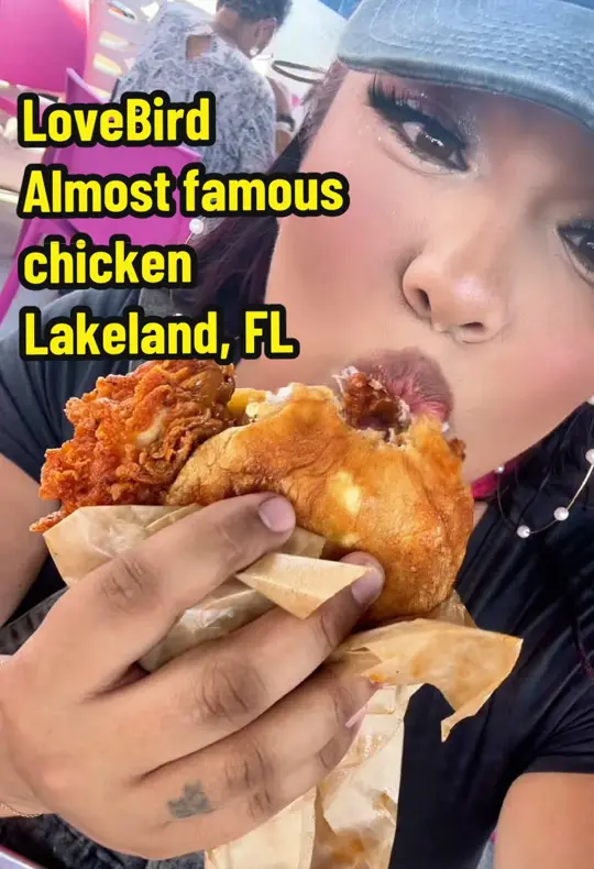  in Florida showing visit, chicken, video by holographicmami on TikTok