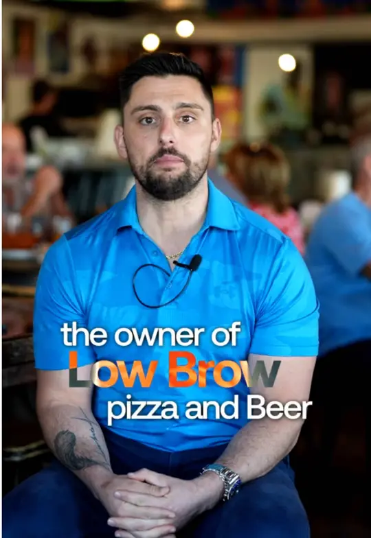  in Florida showing pizza, wood-fired menu, atmosphere, commercial leasing, video by midtown.at.bonita on TikTok