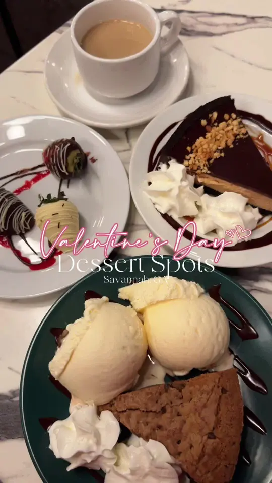 Lulu's Chocolate Bar in Savannah showing review, double chocolate peanut butter pie, video by seeandsavorsavannah on TikTok