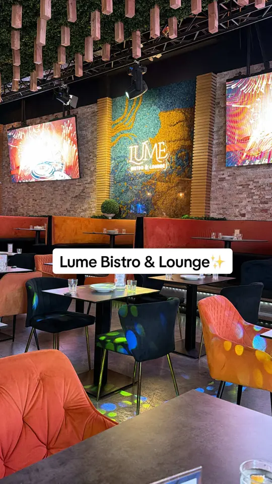 Lume Bistro & Lounge in Pembroke Pines showing restaurant visit, jamaican food, video by iamericabri on TikTok