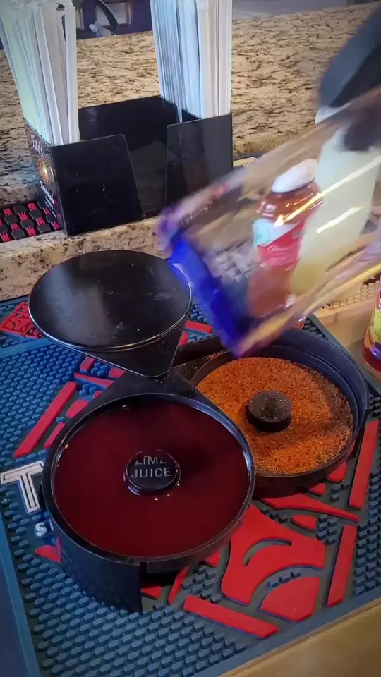 Luna Maya Mexican Restaurant Canton in Canton showing cocktail, la toxica drink, video by LunaMaya on Facebook