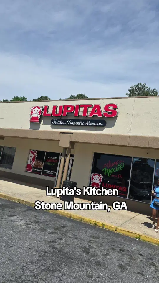 Lupita’s Kitchen Authentic Mexican in Stone Mountain showing visit, review, tacos, video by p_v_o on TikTok