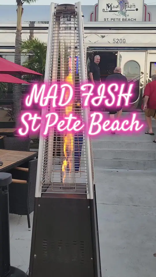 Mad Fish St Pete Beach in St. Petersburg showing dining, fresh seafood, grouper, red snapper, lobster, crab, video by beachlifeflorida on TikTok