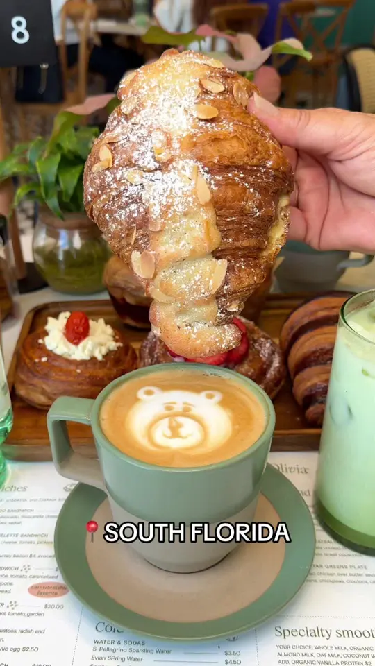 Madame Olivia North Miami in North Miami showing review, visit, pastries, coffee, video by peakacity on TikTok