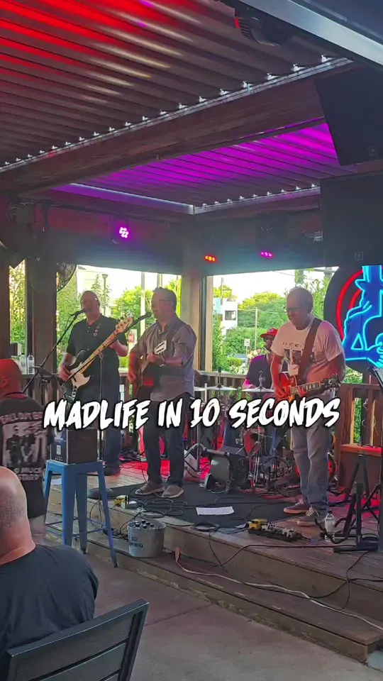 MadLife Stage & Studios in Woodstock showing live music, food, cocktails, video by madlifestage on TikTok