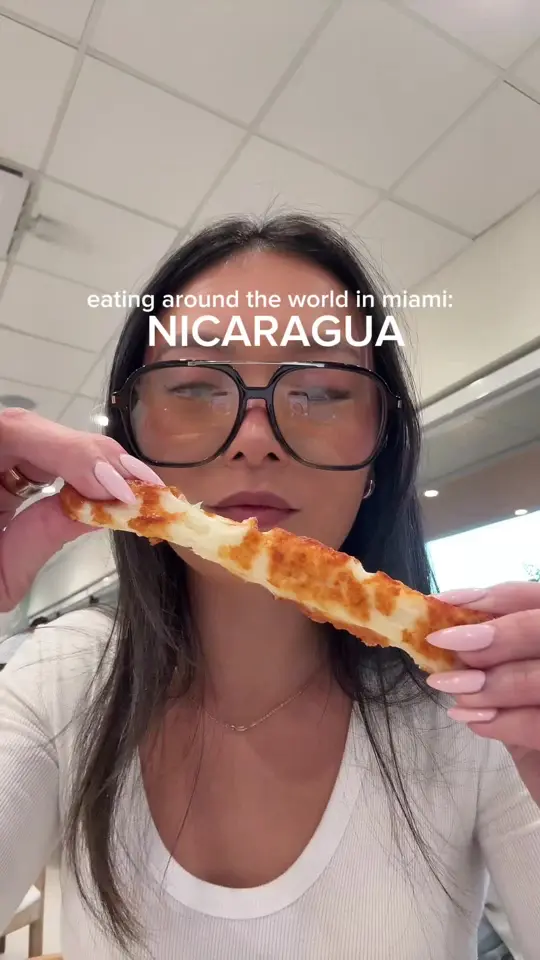 Madroño Restaurant in Miami showing review, tres leches, video by miche.eats on TikTok