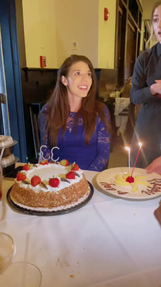 Maggiano's Little Italy in Jacksonville showing birthday dinner, celebration, visit, video by jessiejarrell_ on TikTok