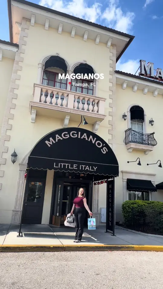  in Florida showing italian-american cuisine, portion sizes, visit, video by amber.himmel on TikTok