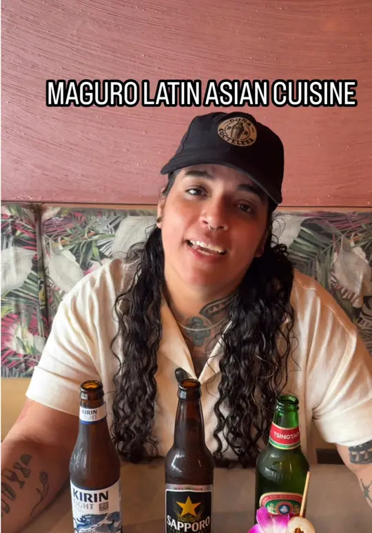 Maguro Latin Asian Cuisine in Orlando showing drinks, cocktail, video by donacoctelerapr on TikTok