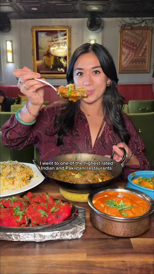 Maharaja Bistro & Cafe in Lauderhill showing restaurant, indian food, pakistani food, review, video by explorewithgg on TikTok