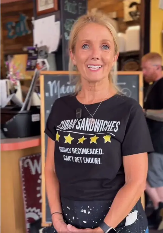 Main Street Eatery in Brooksville showing food, main street pressed cuban, video by fladventurecoast on TikTok