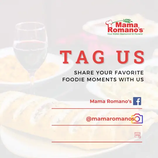 Mama Romanos in Kissimmee showing authentic italian flavors, homestyle cooking, dine in, video by Mama Romano's on Facebook