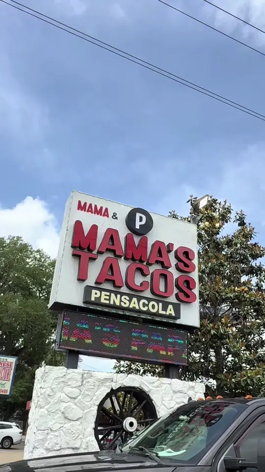 Mama's Tacos Delicioso Of Pensacola in Pensacola showing food review, black bean dip, video by theislandjoy on TikTok