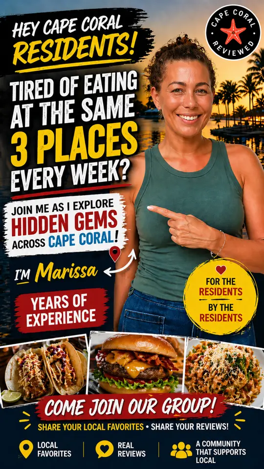 Mangia Bene Big Slice in Cape Coral showing review, visit, video by capecoralreviewed on TikTok
