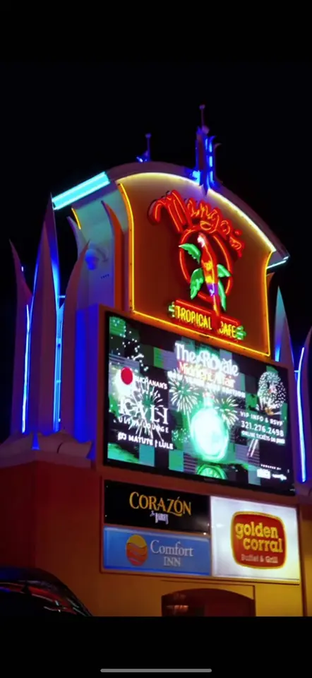 Mango's Beach Bar in Jacksonville Beach, video by mangostropicalcafe on TikTok