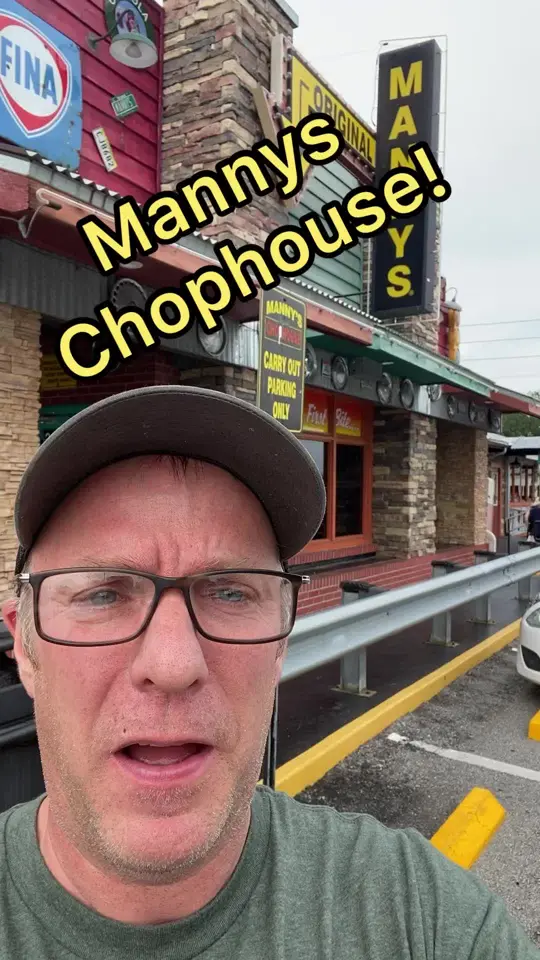 Manny's Chophouse- Winter Haven in Winter Haven showing steak, rare steak, video by thedevilspalate on TikTok